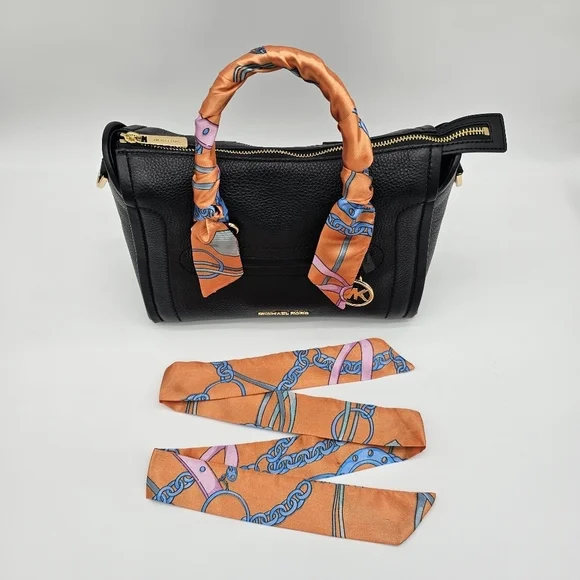Skinny Scarf | Hand Bag, Neck Scarf (2 pieces) - Color Set #1 / Brand NEW - Picture 8 of 16